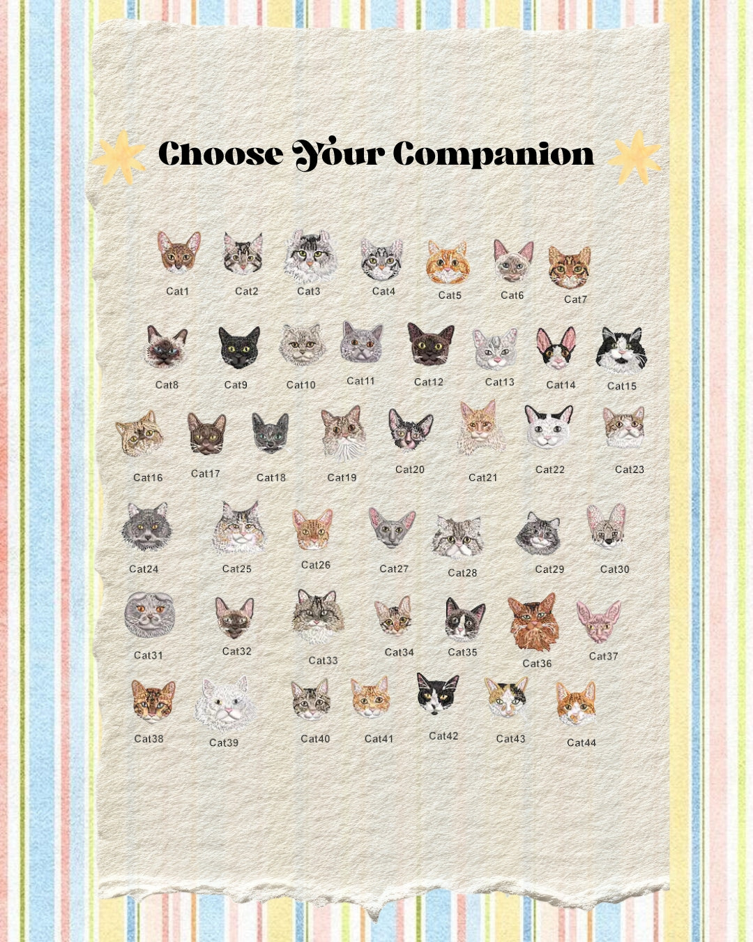Custom Embroidered Pet Portrait | 5" × 7"