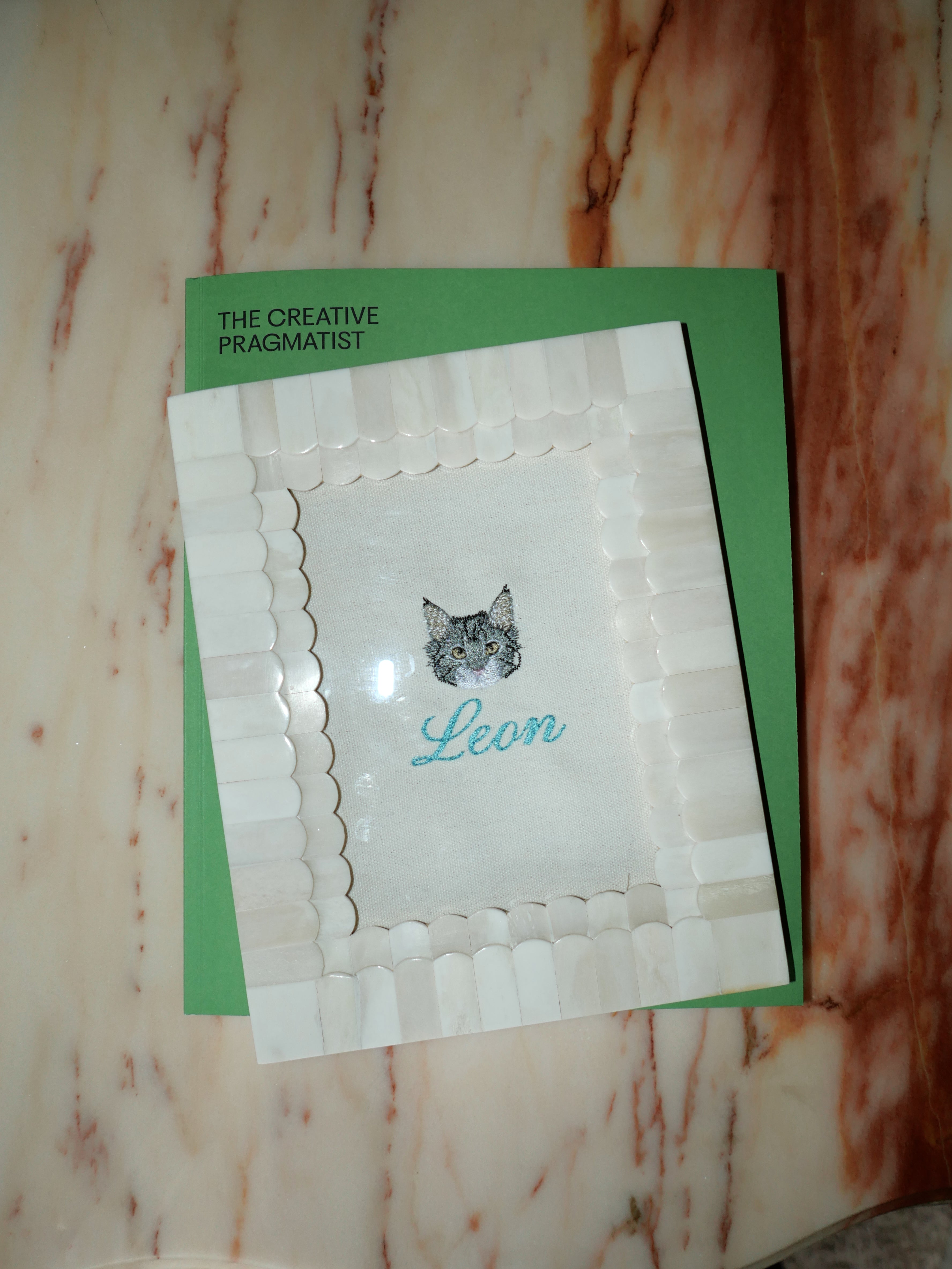 Custom Embroidered Pet Portrait | 5" × 7"